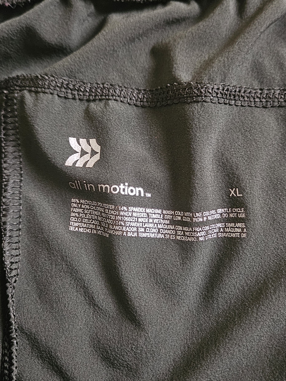 all in motion Dark Green Cargo Jogger Pants with Multiple Pockets - Picture 3 of 3